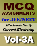 MCQ Practice Assignment (Vol. 3A - Electrostatics and Current Electricity)